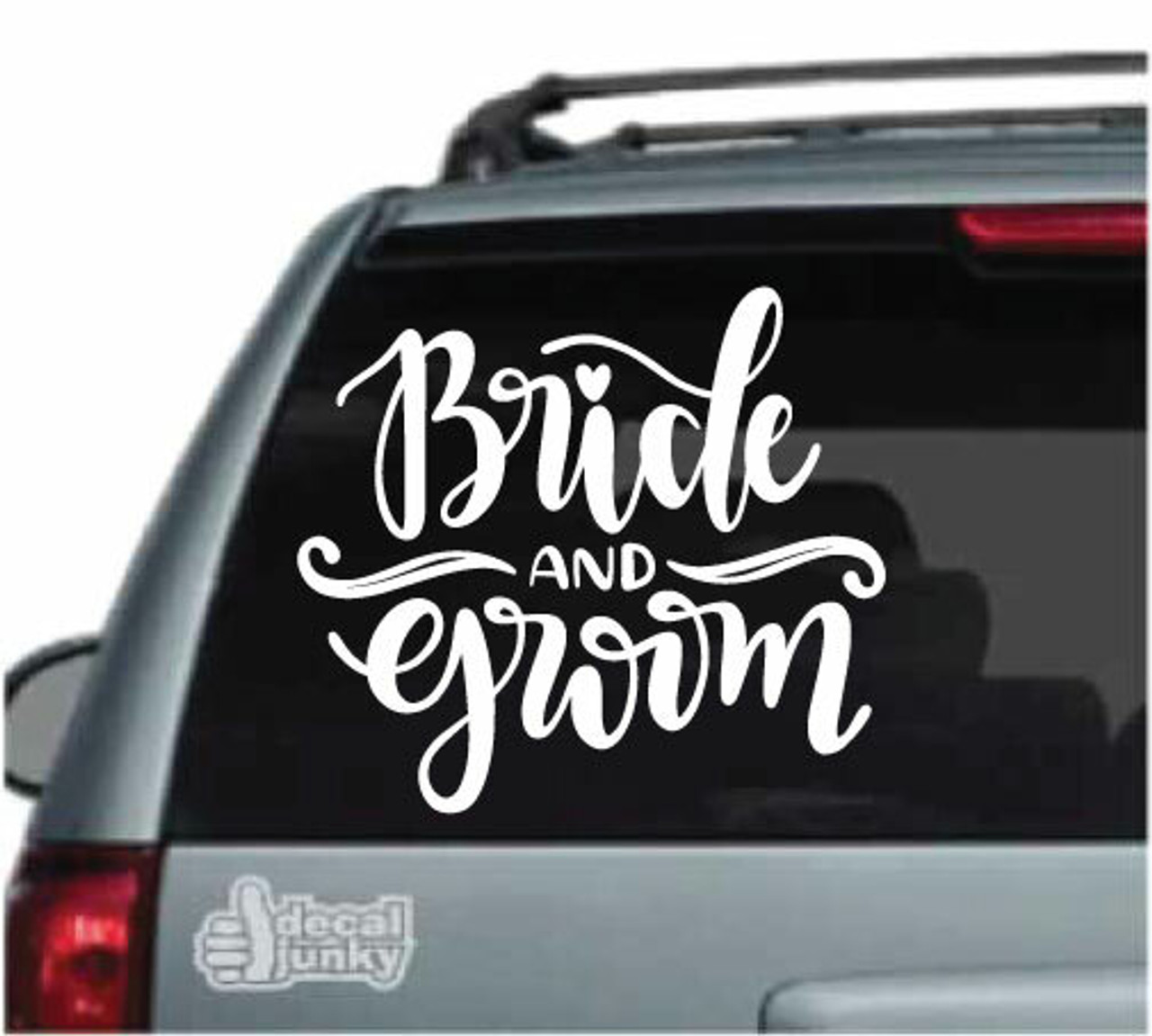 Bride & Groom Decals